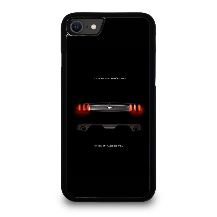 FORD MUSTANG CAR BACKLIGHT iPhone SE 2020 Case Cover FORD MUSTANG CAR BACKLIGHT iPhone SE 2020 Case Cover