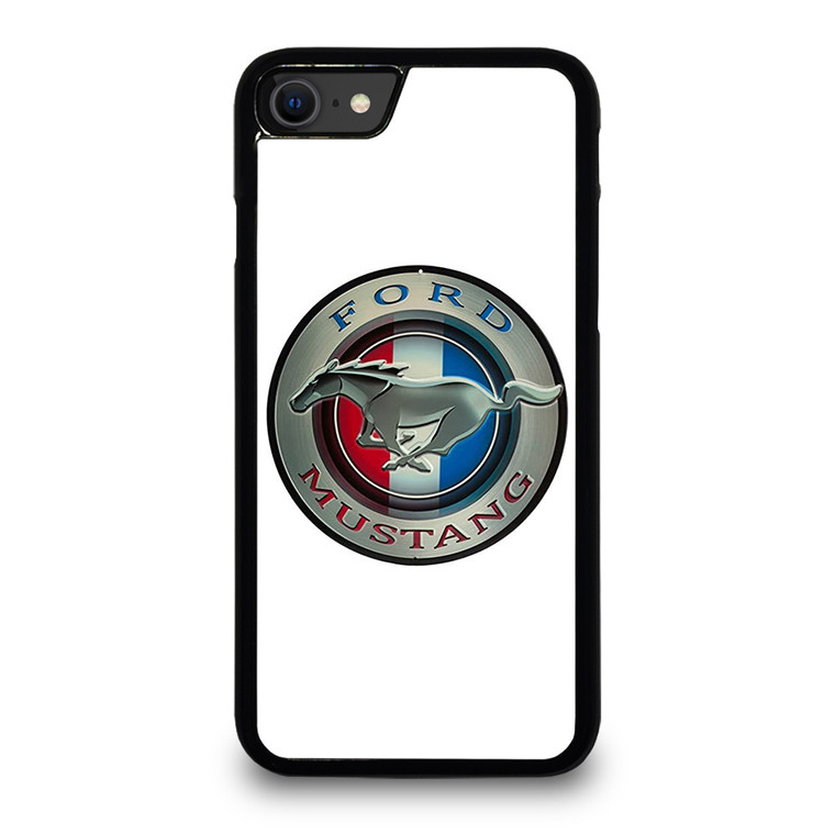 FORD MUSTANG LOGO CIRCLE iPhone SE 2020 Case Cover FORD MUSTANG LOGO CIRCLE iPhone SE 2020 Case Cover