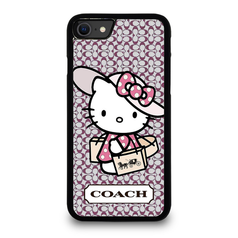 HELLO KITTY X COACH NEW YORK LOGO iPhone SE 2020 Case Cover HELLO KITTY X COACH NEW YORK LOGO iPhone SE 2020 Case Cover