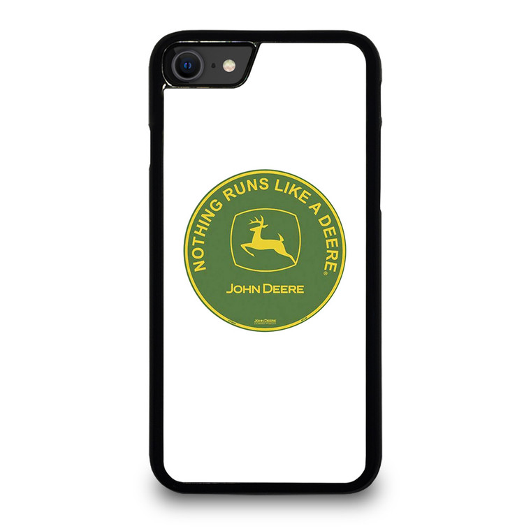JOHN DEERE TRACTOR LOGO RUNS LIKE A DEER iPhone SE 2020 Case Cover JOHN DEERE TRACTOR LOGO RUNS LIKE A DEER iPhone SE 2020 Case Cover