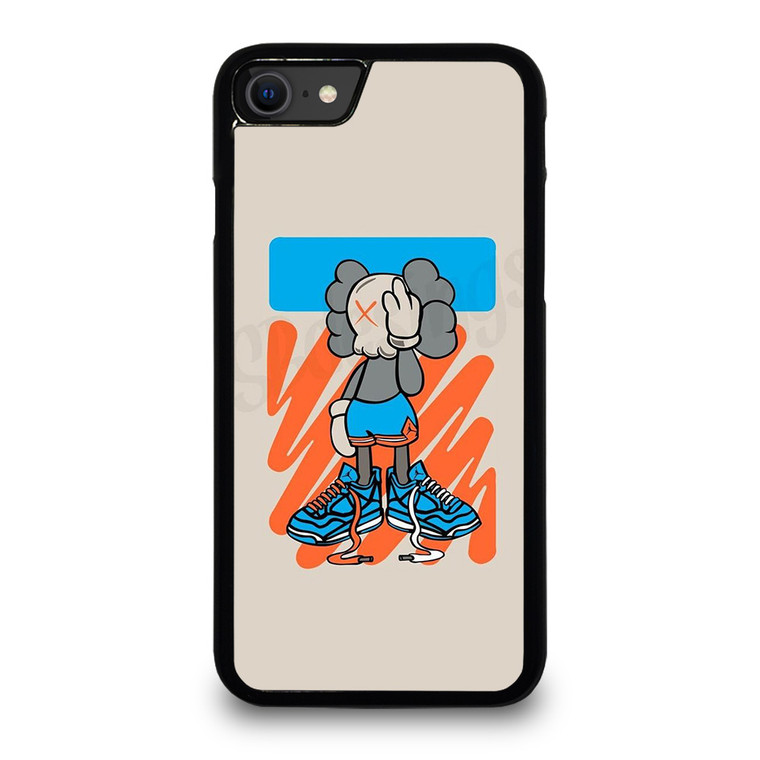 KAWS AIR JORDAN MASCOT iPhone SE 2020 Case Cover