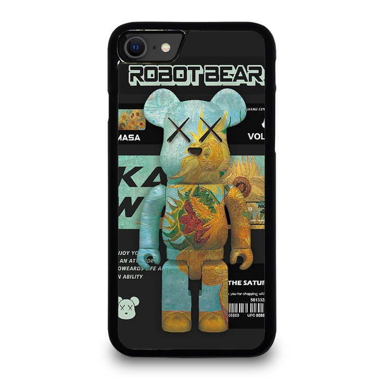 KAWS ROBOT BEAR MASA iPhone SE 2020 Case Cover