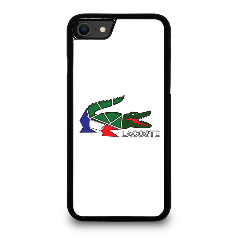 LACOSTE LOGO MOZAIC iPhone SE 2020 Case Cover