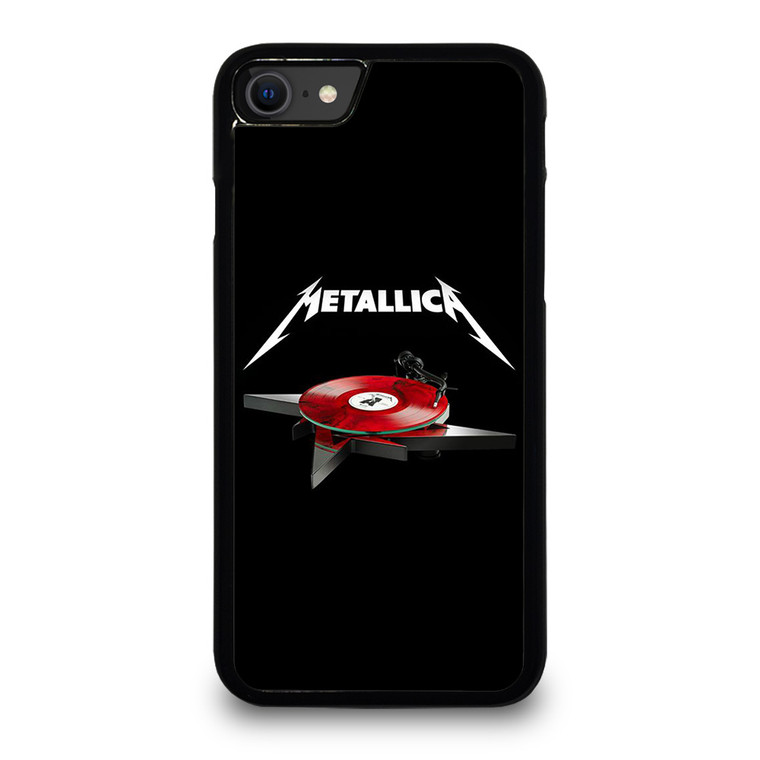 METALLICA BAND LOGO TURNTABLE iPhone SE 2020 Case Cover