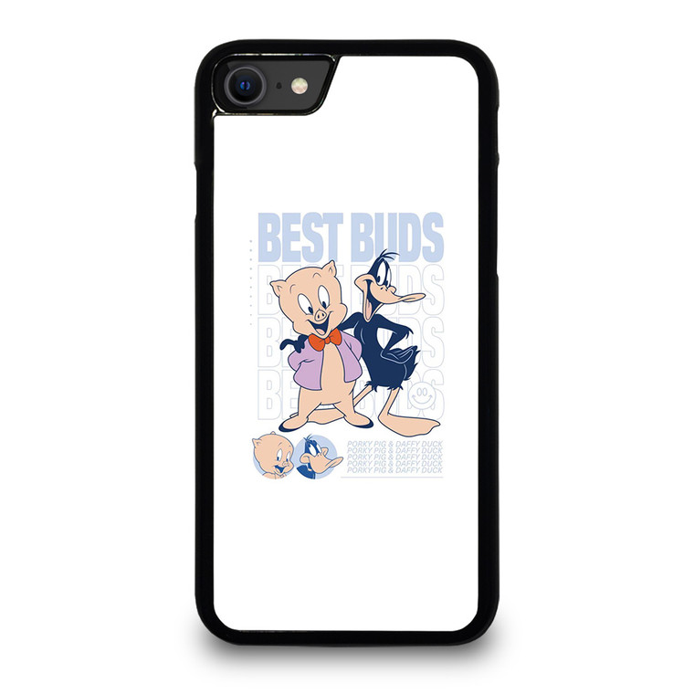 PORKY PIG AND DAFFY DUCKS BEST BUDS iPhone SE 2020 Case Cover