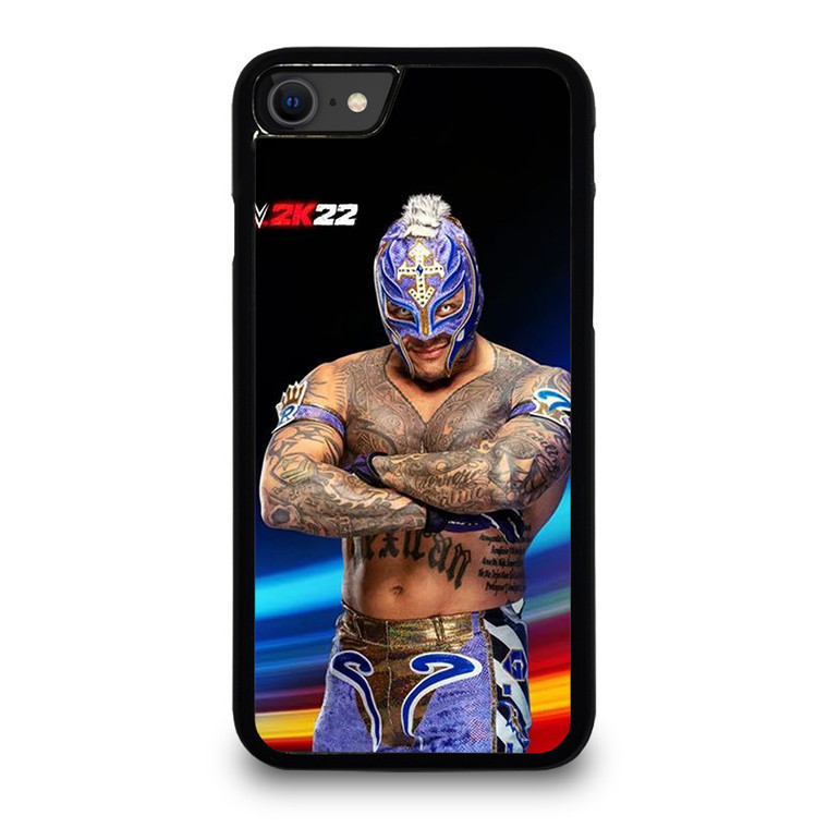 REY MYSTERIO WWE 2K22 GAMES POSTER iPhone SE 2020 Case Cover