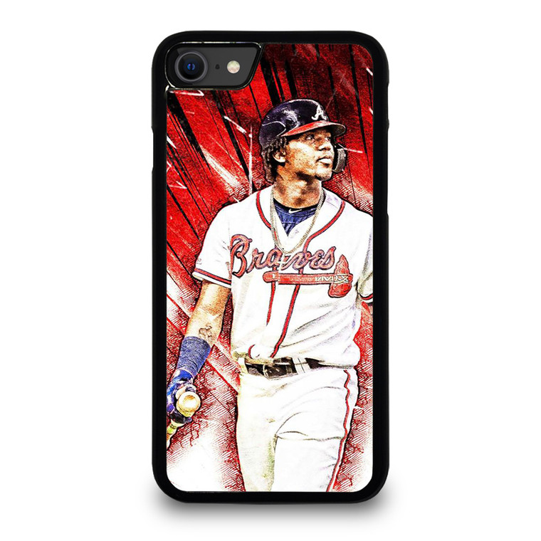 RONALD ACUNA JR ATLANTA BRAVES PLAYER iPhone SE 2020 Case Cover