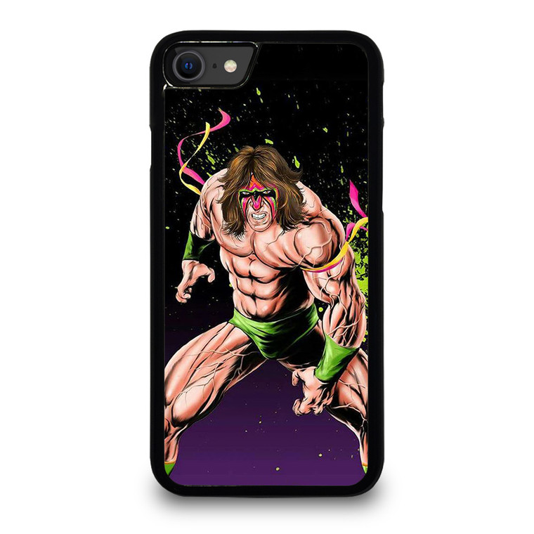 ULTIMATE WARRIOR CARTOON WWE iPhone SE 2020 Case Cover