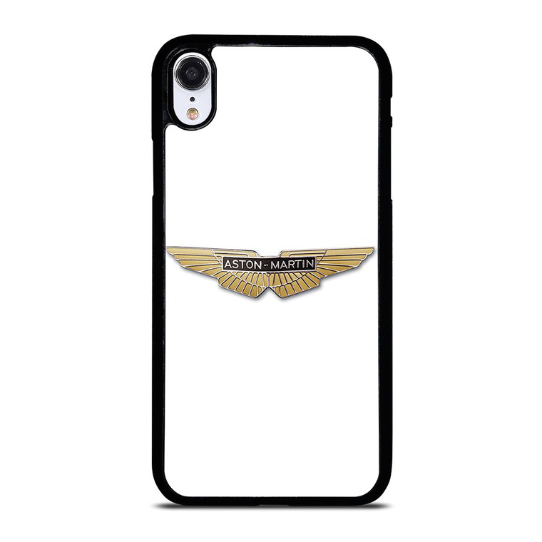 ASTON MARTIN CAR GOLD LOGO iPhone XR Case Cover