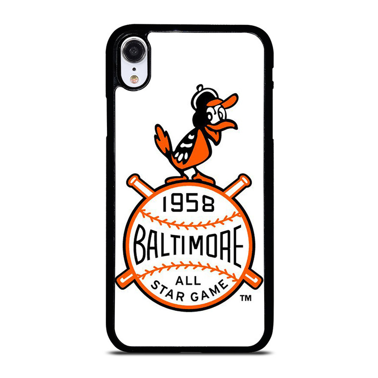 BALTIMORE ORIOLES LOGO BASEBALL TEAM 1958 iPhone XR Case Cover