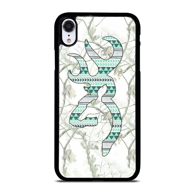 BROWNING LOGO CHEVRON GAL iPhone XR Case Cover