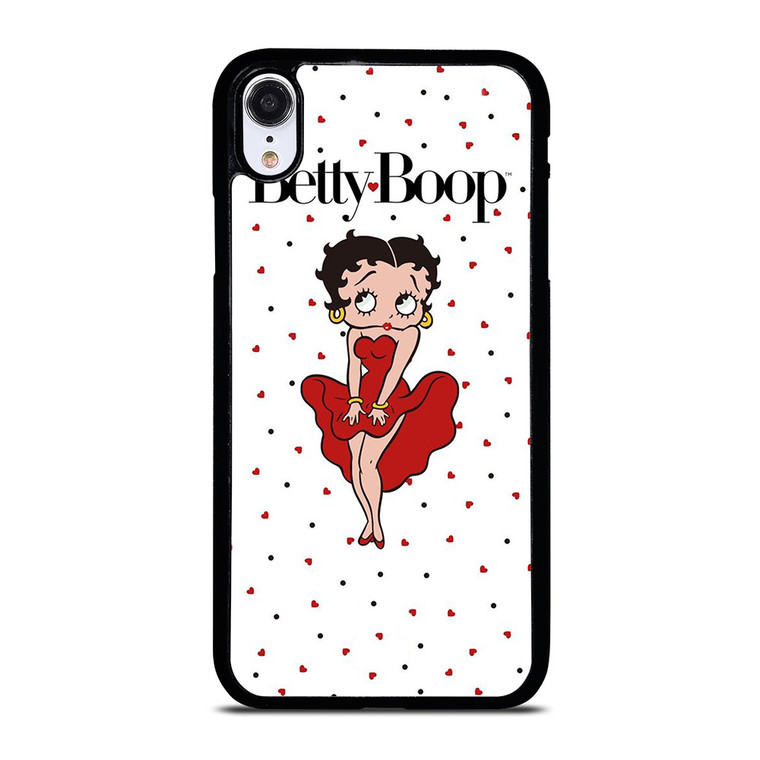 CARTOON BETTY BOOP LOVE iPhone XR Case Cover