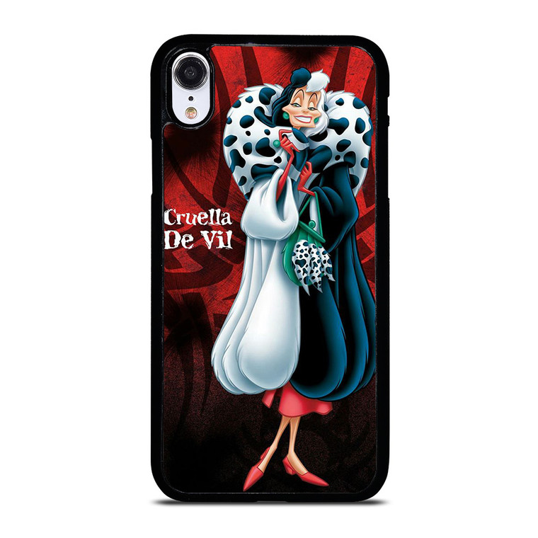CRUELLA DE VIL DISNEY VILLAIN iPhone XR Case Cover