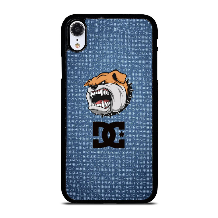 DC SKATE SHOES LOGO BULL DOG iPhone XR Case Cover