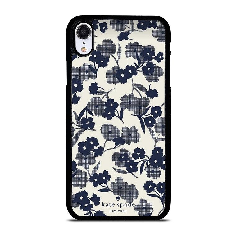 KATE SPADE NEW YORK BLUE FLORAL iPhone XR Case Cover