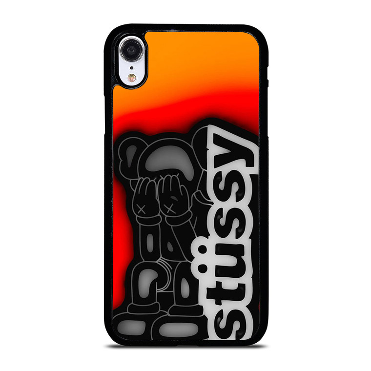 KAWS STUSSY iPhone XR Case Cover