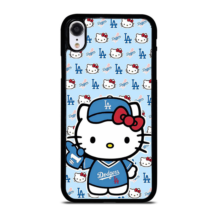 LA DODGERS HELLO KITTY iPhone XR Case Cover