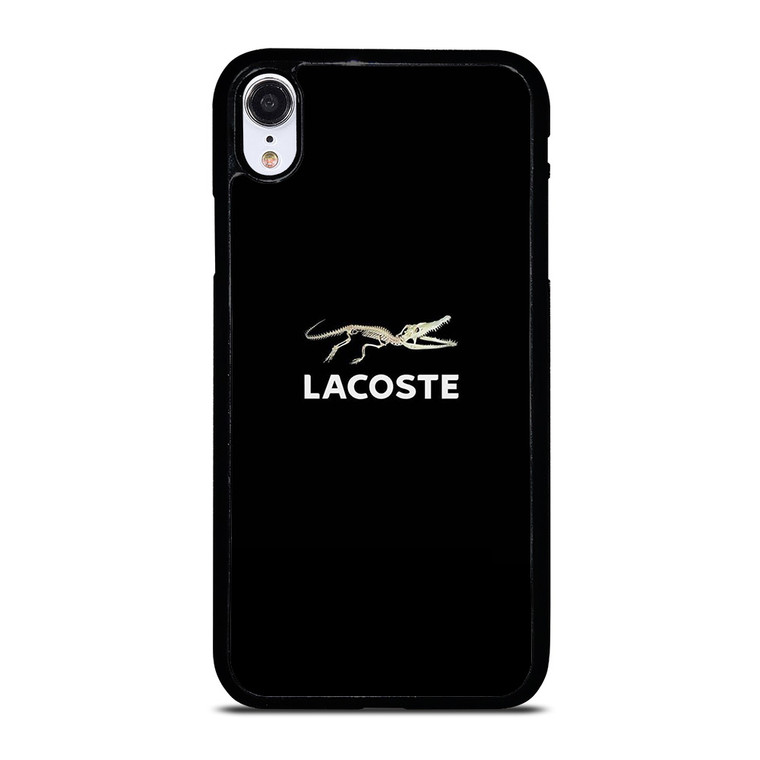 LACOSTE LOGO SKULL iPhone XR Case Cover