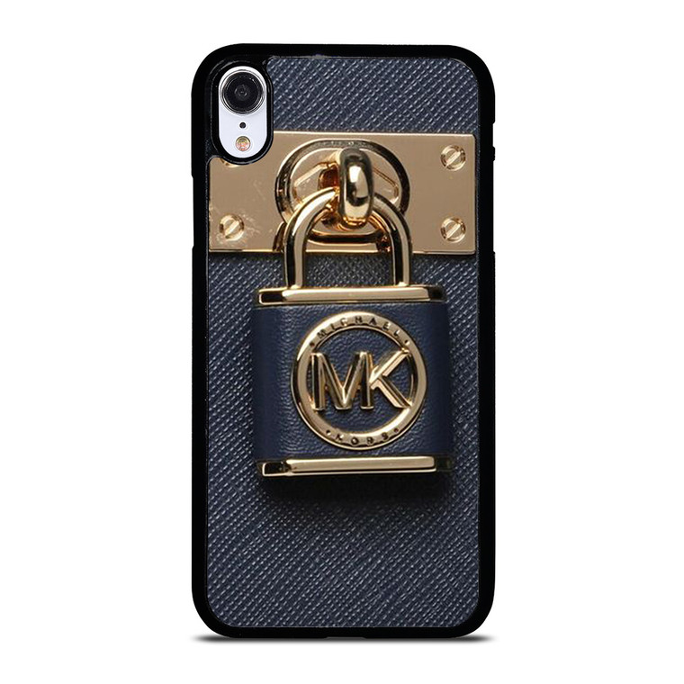 MICHAEL KORS LOGO MK PADLOCK iPhone XR Case Cover