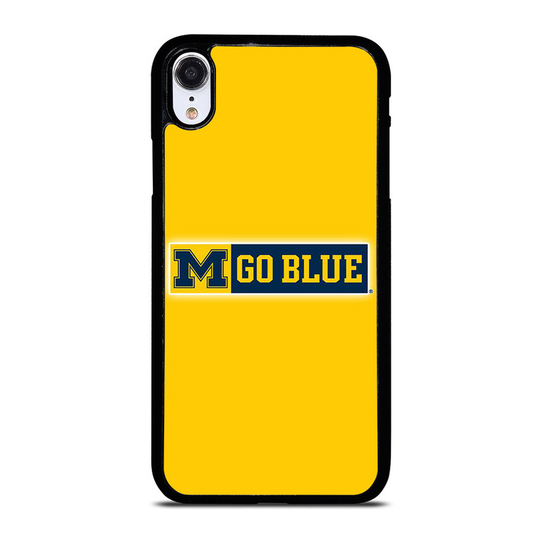 MICHIGAN WOLVERINES GO BLUE UNIVERSITY FOOTBALL LOGO