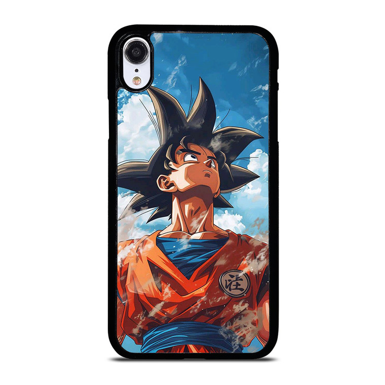 SON GOKU KAKKAROT DRAGON BALL MANGA NIME iPhone XR Case Cover