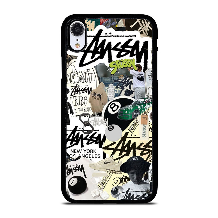 STUSSY COLLAGE iPhone XR Case Cover