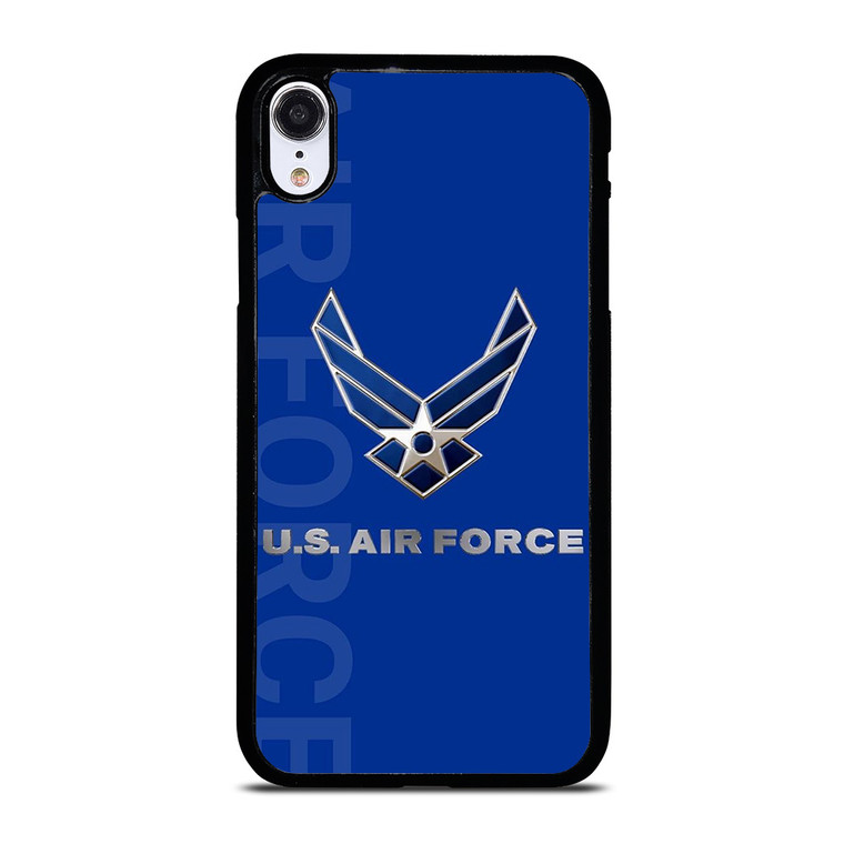US AIR FORCE LOGO UNITED STATES iPhone XR Case Cover
