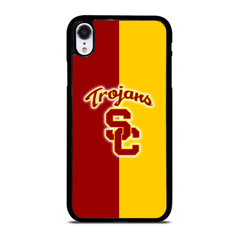 USC TROJANS BASKETBALL UNIVERSITY LOGO iPhone XR Case Cover