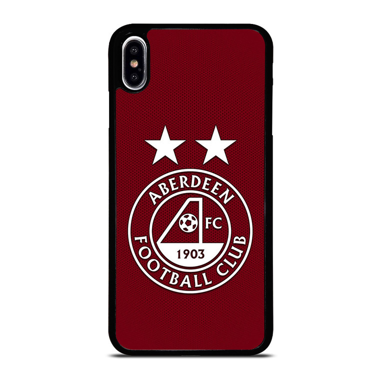 ABERDEEN FC LOGO SCOTLAND FOOTBALL CLUB iPhone XS Max Case Cover
