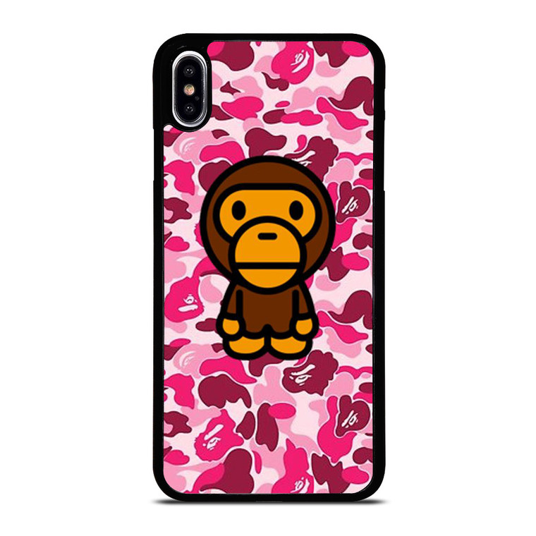 BABY MILO BAPE CAMO iPhone XS Max Case Cover