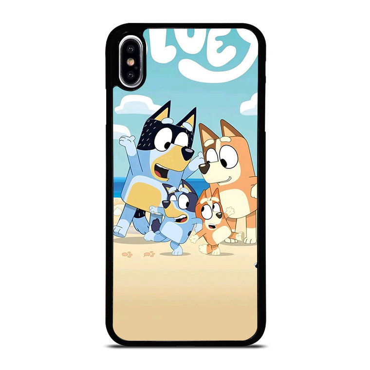 BLUEY HEELERS FAMILY CARTOON iPhone XS Max Case Cover