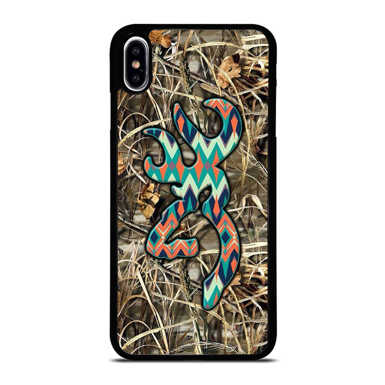 BROWNING CAMO LOGO CHEVRON iPhone XS Max Case Cover BROWNING CAMO LOGO CHEVRON iPhone XS Max Case Cover