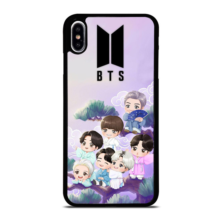 BTS BANGTAN BOYS KPOP KOREA CARTOON iPhone XS Max Case Cover