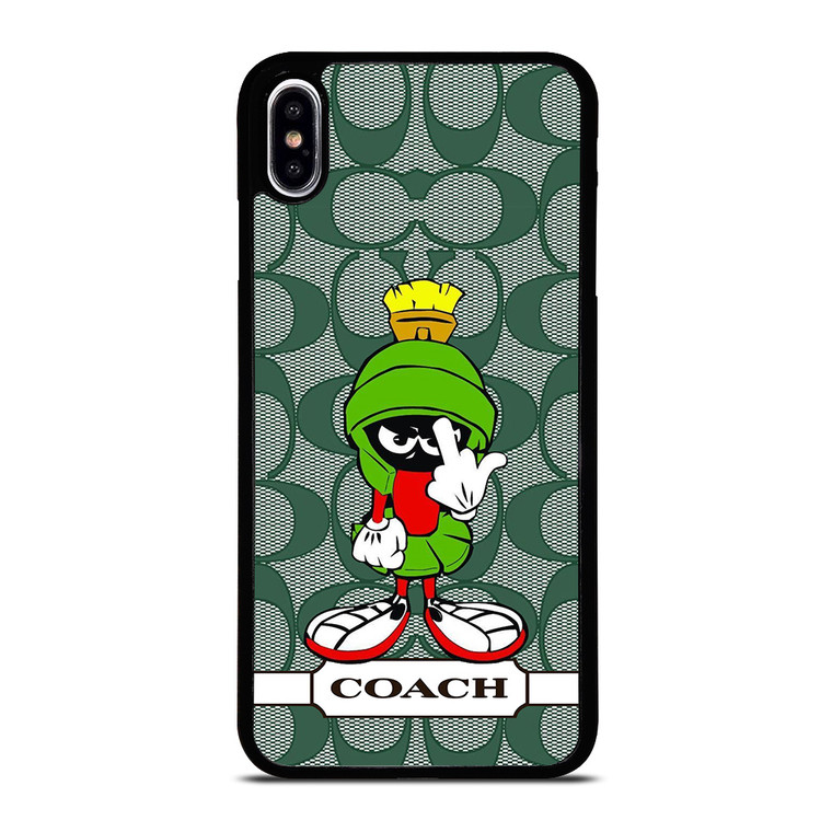 COACH NEW YORK LOGO MARVIN THE MARTIAN iPhone XS Max Case Cover