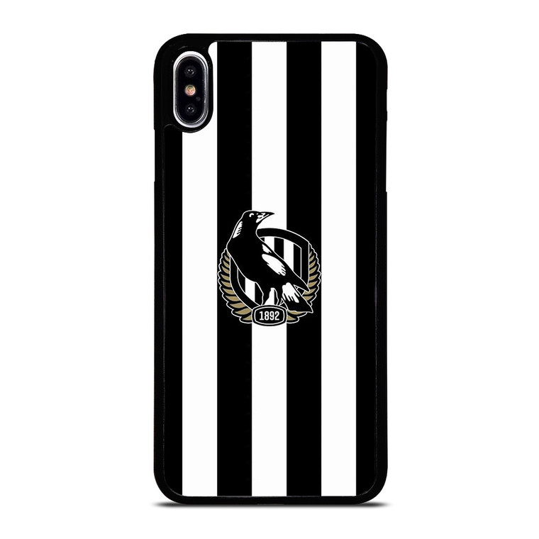 COLLINGWOOD MAGPIES AUSTRALIA FOOTBALL iPhone XS Max Case Cover