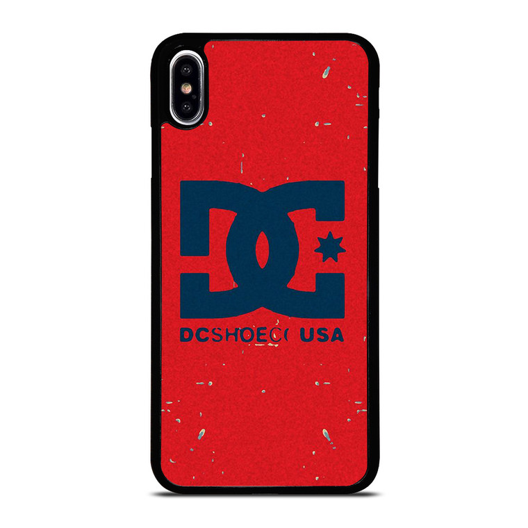 DC SHOE USA LOGO RED iPhone XS Max Case Cover