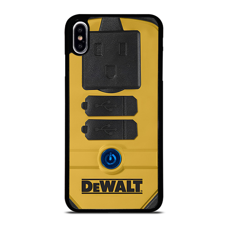 DEWALT TOOL CAR POWER CHARGER iPhone XS Max Case Cover