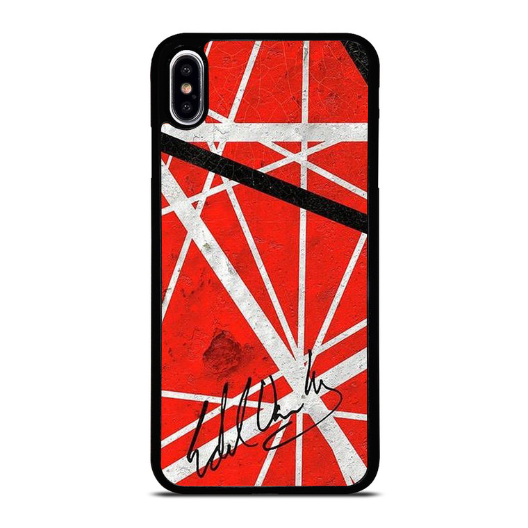 EDDIE VAN HALEN GUITAR SIGNATURE iPhone XS Max Case Cover