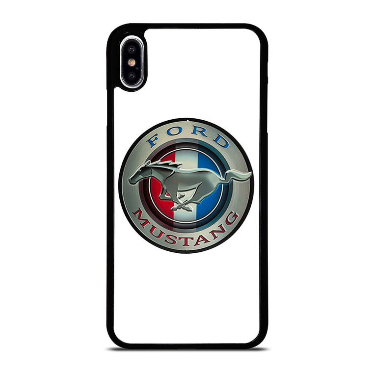 FORD MUSTANG LOGO CIRCLE iPhone XS Max Case Cover