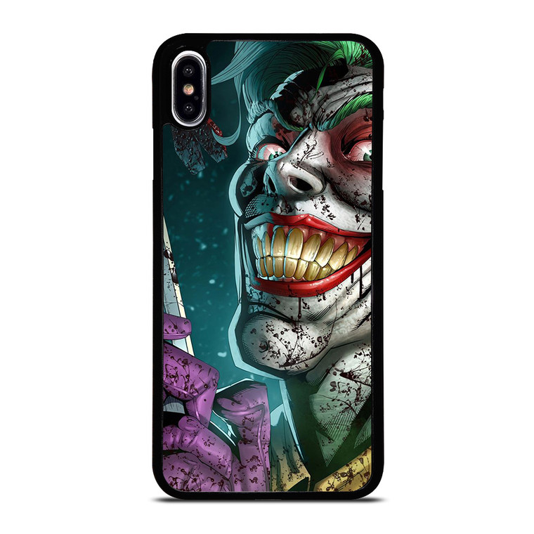 JOKER WITH CROWBAR DC BATMAN CARTOON iPhone XS Max Case Cover