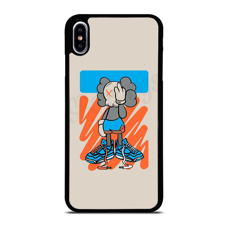 KAWS AIR JORDAN MASCOT iPhone XS Max Case Cover