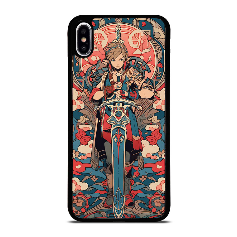 LEGEND OF ZELDA CARTOON ART iPhone XS Max Case Cover