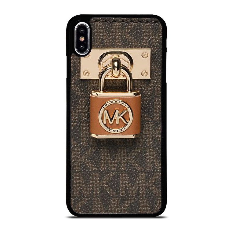 MICHAEL KORS MK LOGO PADLOCK iPhone XS Max Case Cover