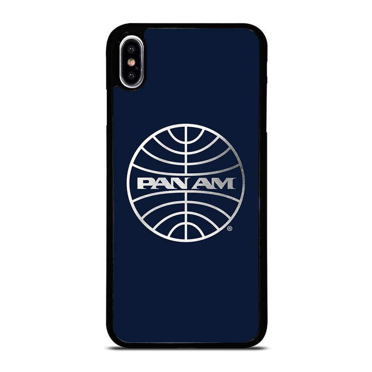 PAN AM LOGO AIRLINE AMERICAN AIRWAYS iPhone XS Max Case Cover