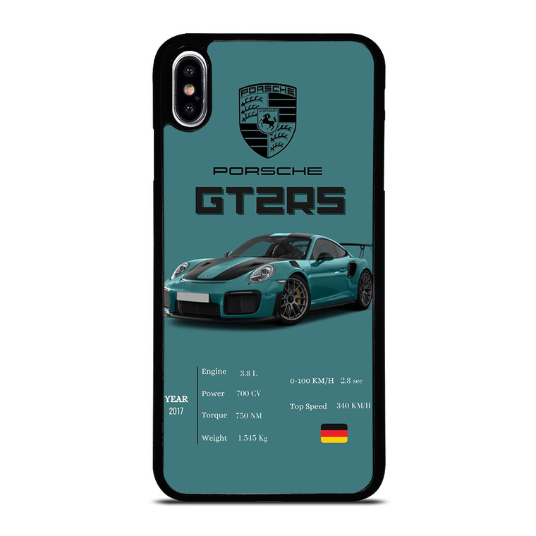 PORSCHE CAR GT2RS iPhone XS Max Case Cover
