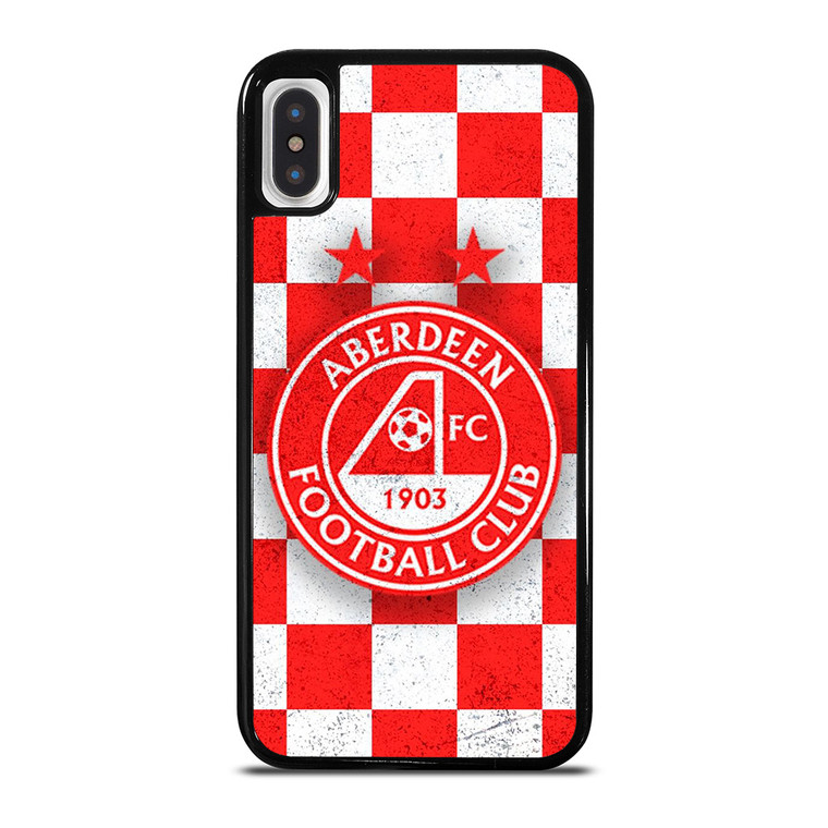 ABERDEEN FC LOGO SPFL FOOTBALL CLUB iPhone X / XS Case Cover