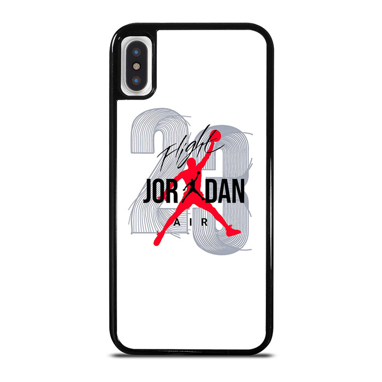AIR JORDAN NIKE 23 FLIGHT LOGO iPhone X / XS Case Cover