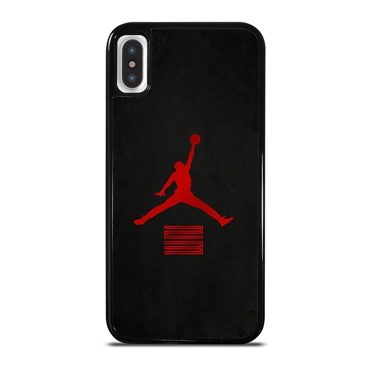 AIR JORDAN NIKE RETRO LOGO iPhone X / XS Case Cover