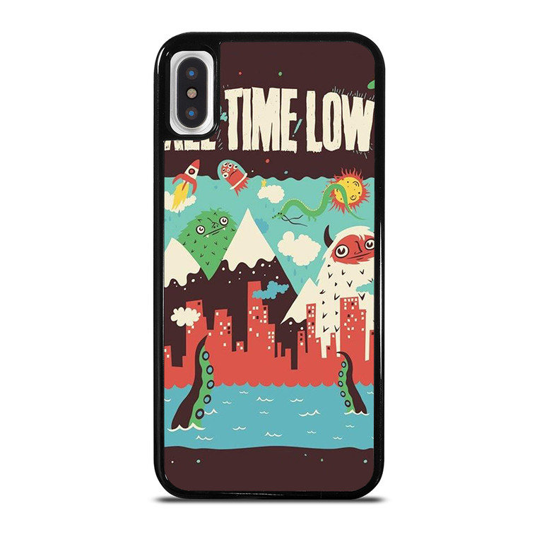 ALL TIME LOW BAND POSTER iPhone X / XS Case Cover