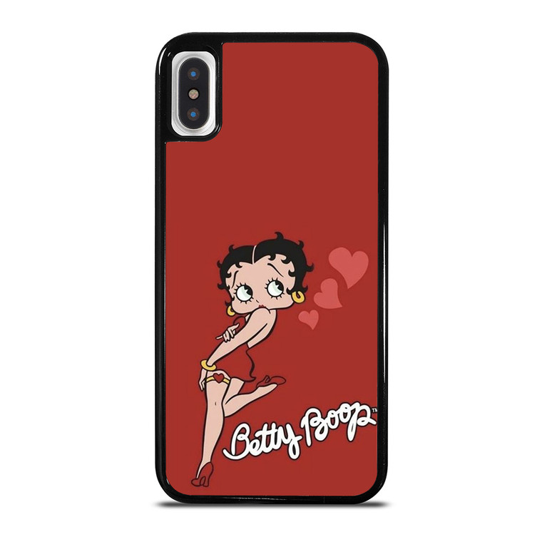 BETTY BOOP CARTOON LOVE iPhone X / XS Case Cover